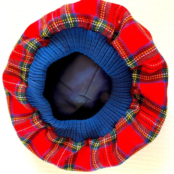 Kids Tartan Tan Made from Pure New Wool Made in the UK - Picture 4 of 8